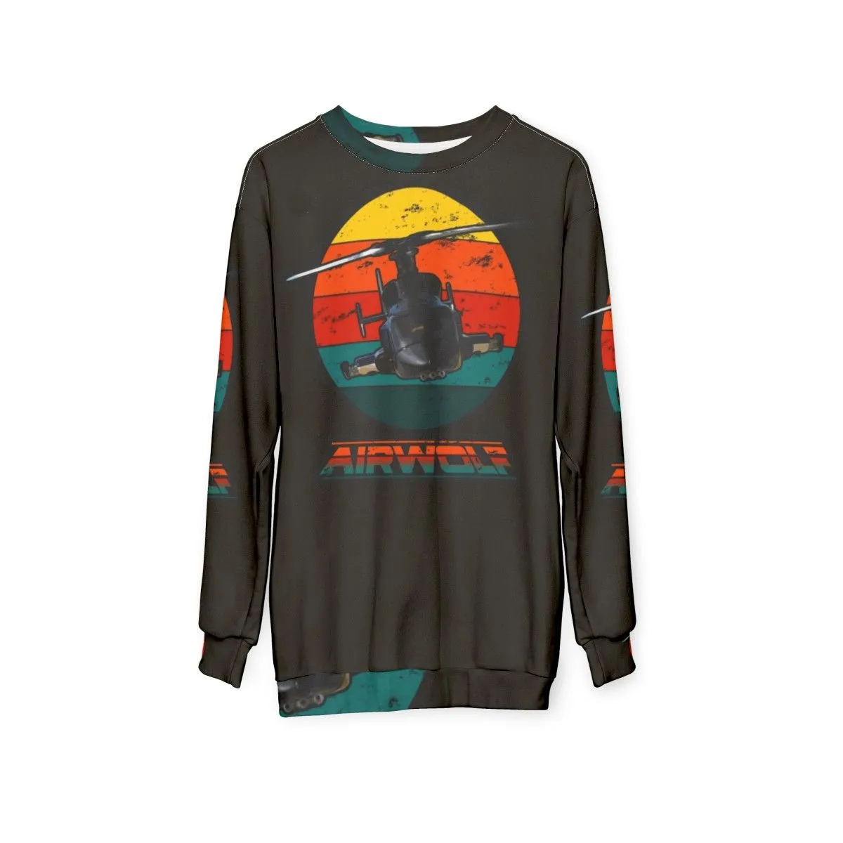 Airwolf 80s Retro Classic TV Series Sweatshirt