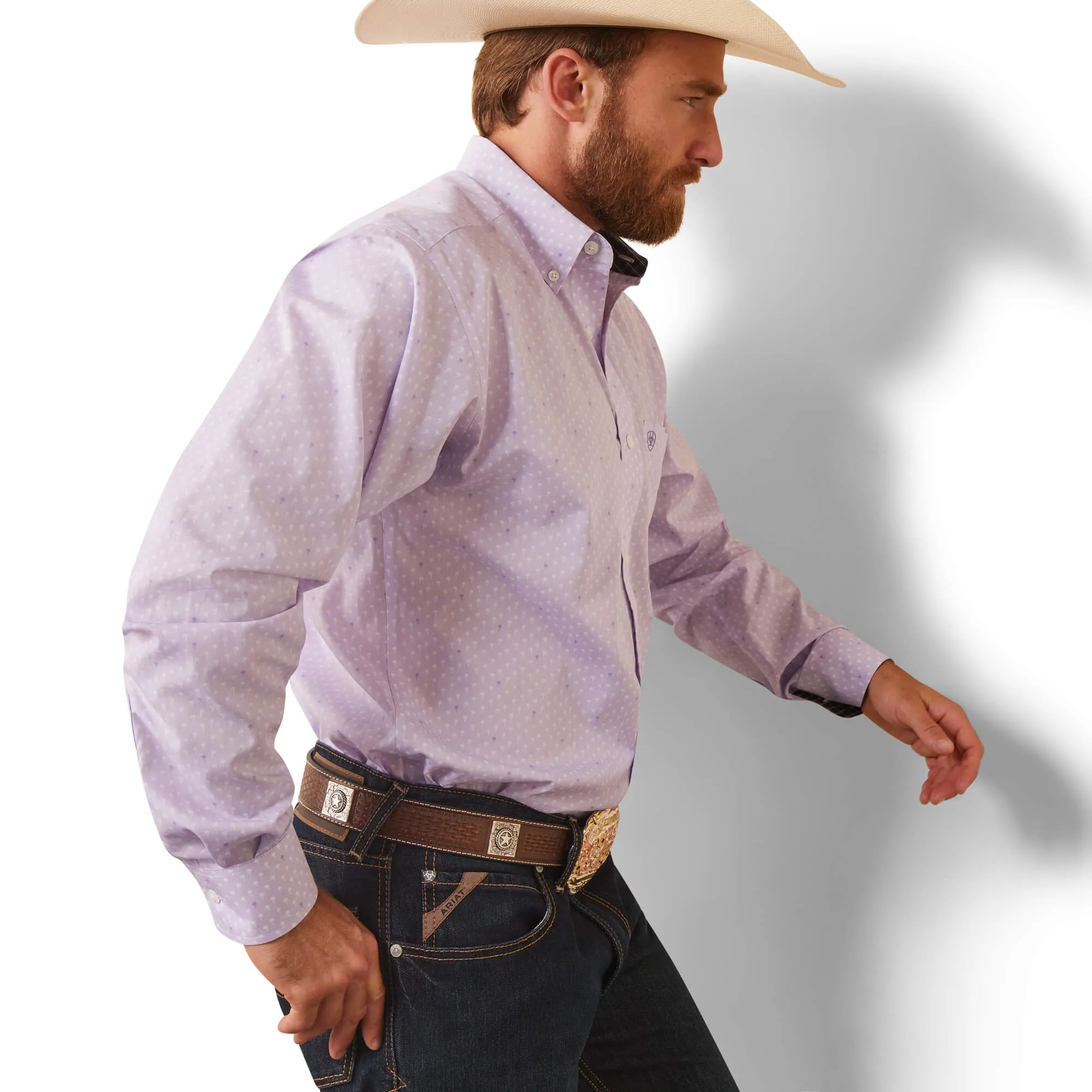 ARIAT Men's Wrinkle Free Flynn Fitted LS Shirt 10043880