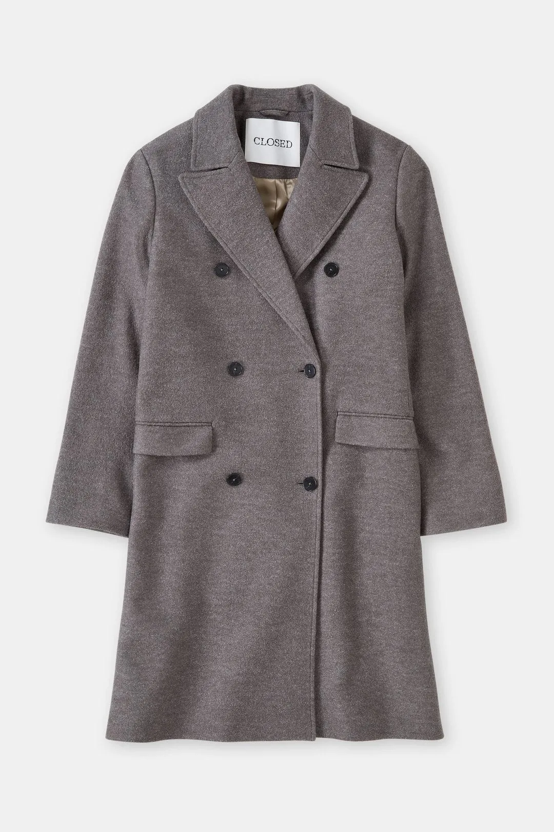 CLOSED Wool Coat - Heritage Grey