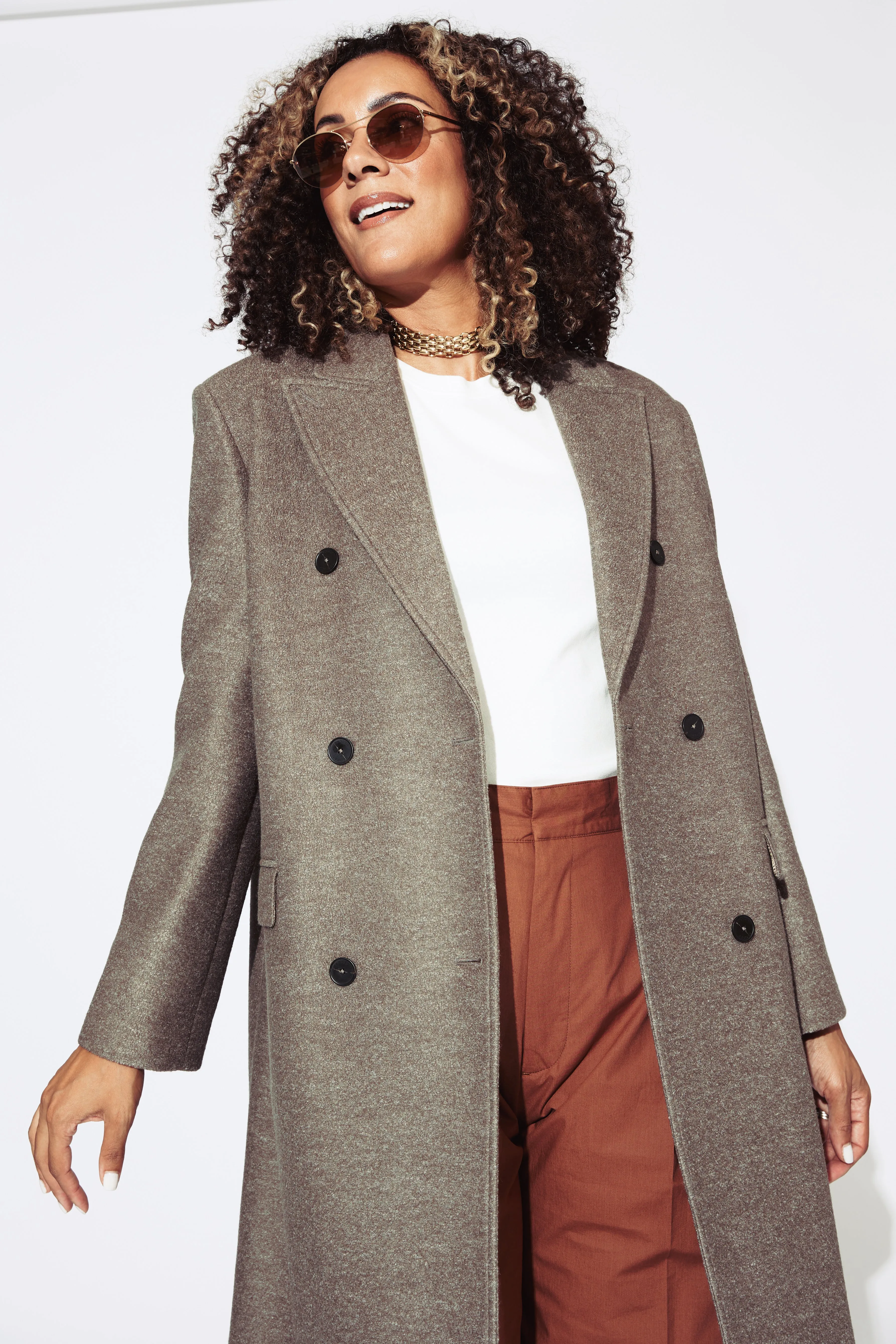 CLOSED Wool Coat - Heritage Grey