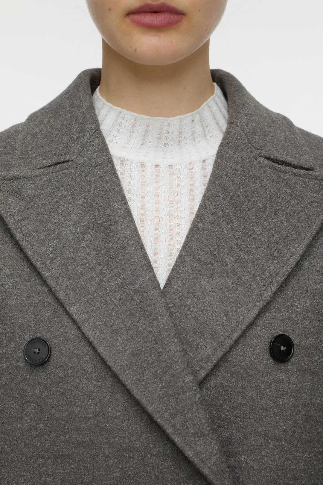 CLOSED Wool Coat - Heritage Grey