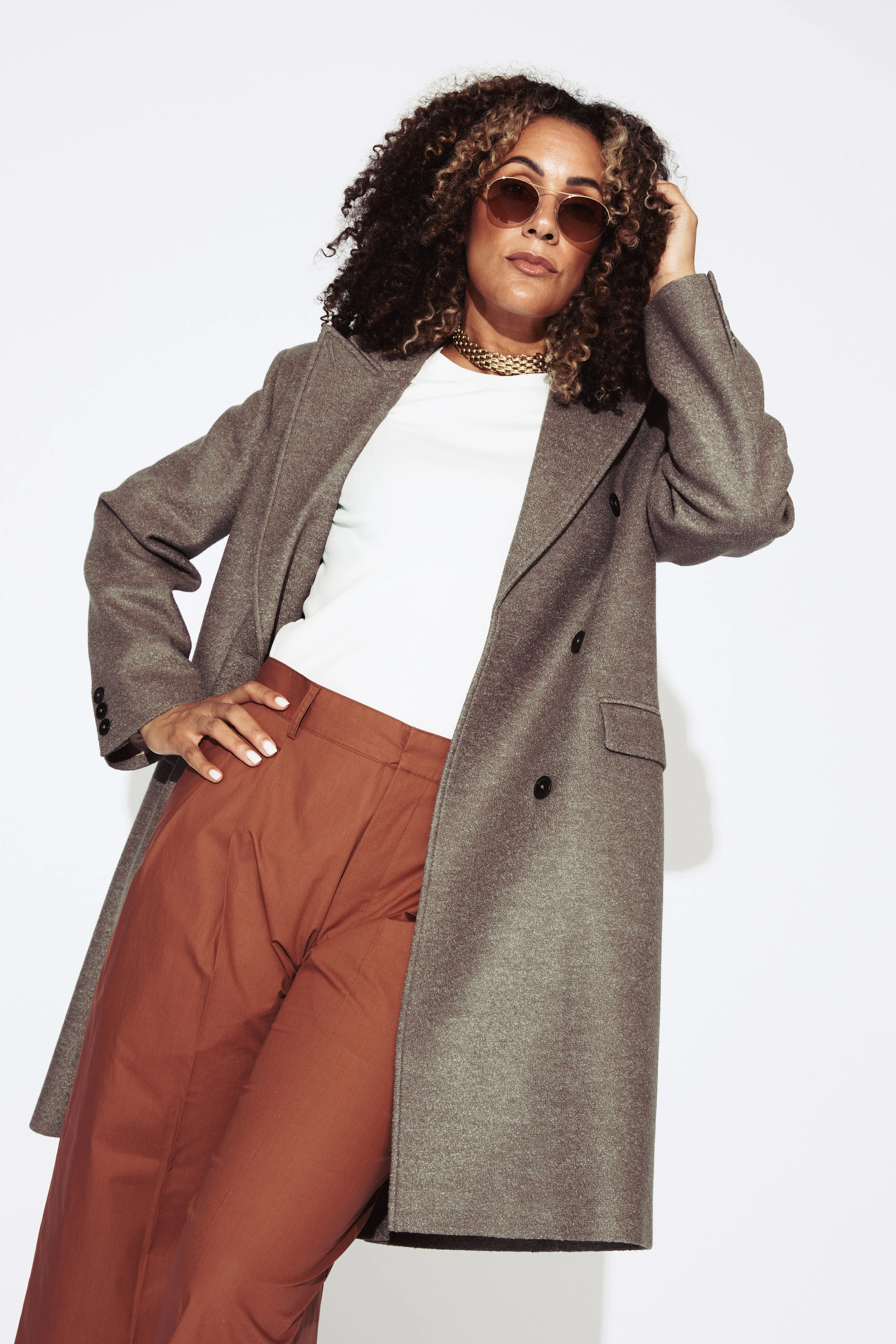 CLOSED Wool Coat - Heritage Grey