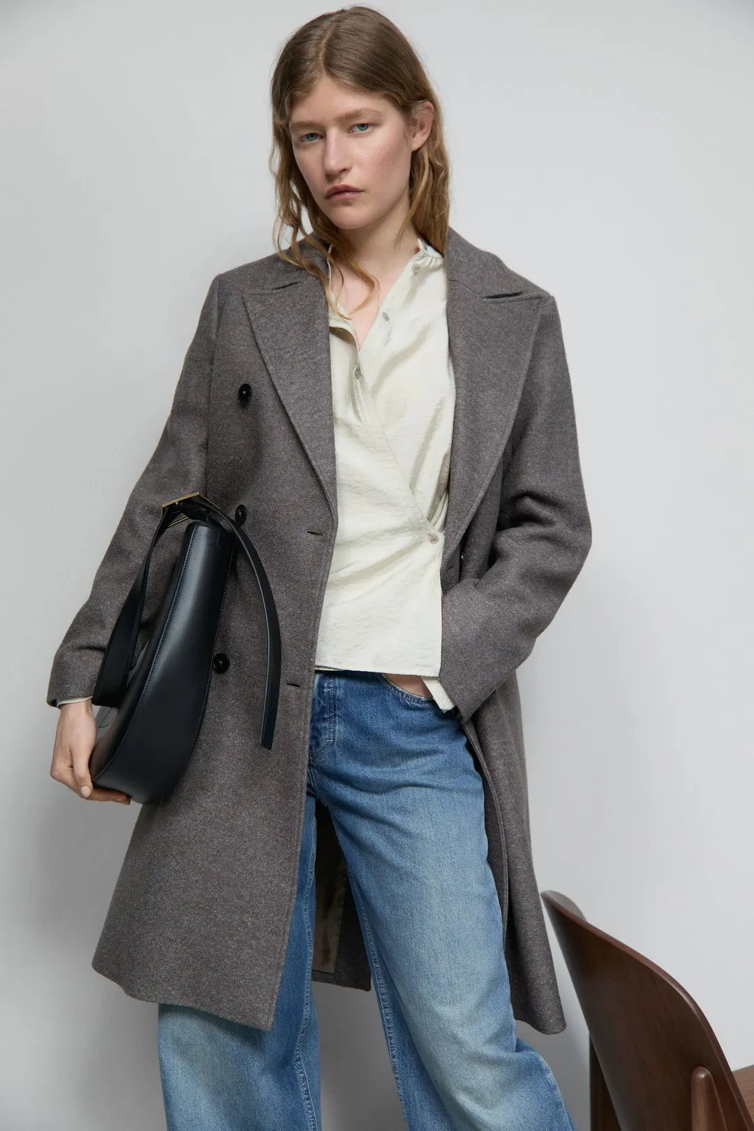 CLOSED Wool Coat - Heritage Grey