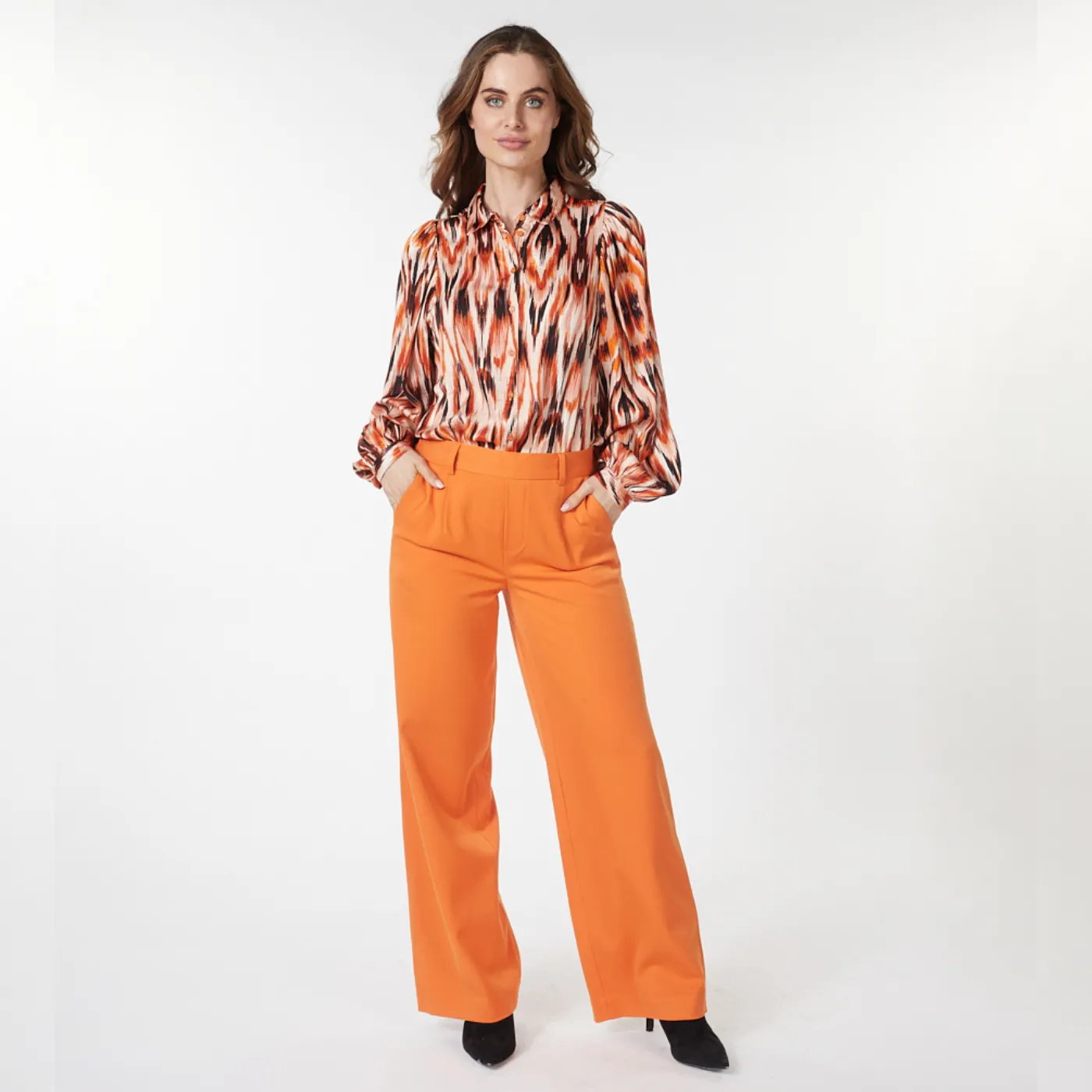 Ethnic Skins Long Sleeve Blouse