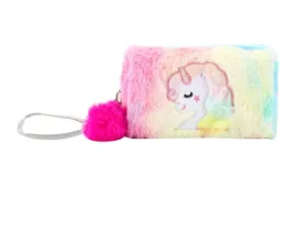 Faux Fur Cosmetic Bags
