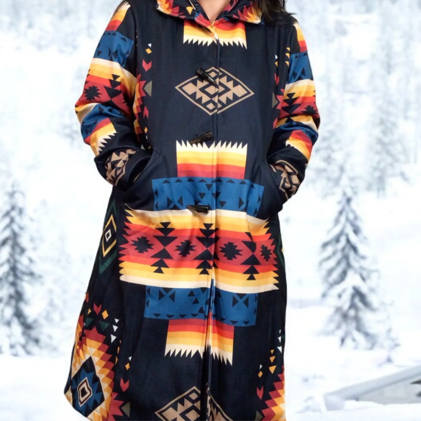 OLDTRIBES™ Night Star Long Coat