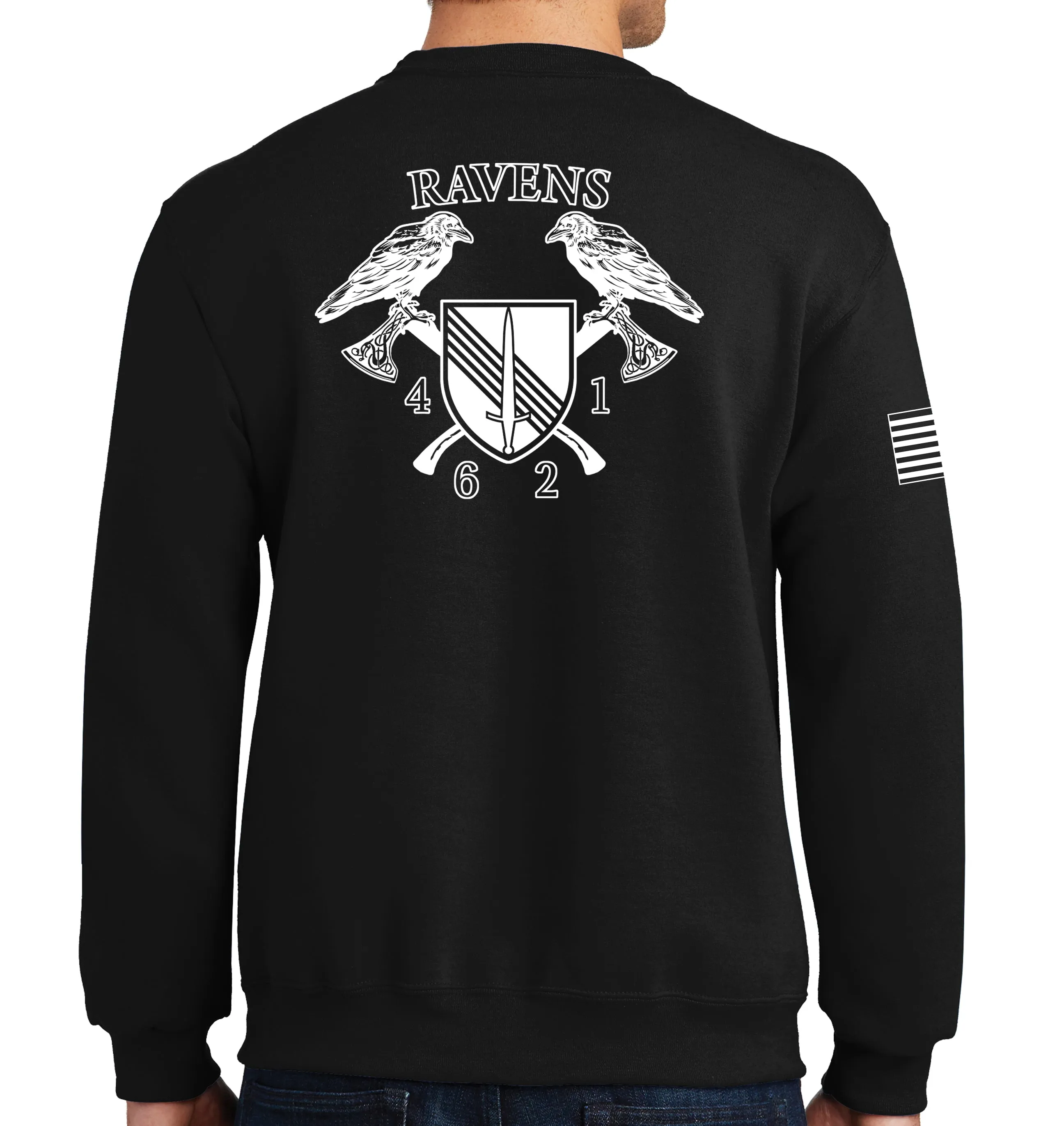 Ravens 6 4th Crewneck Unisex Sweatshirt. This shirt IS approved for PT.