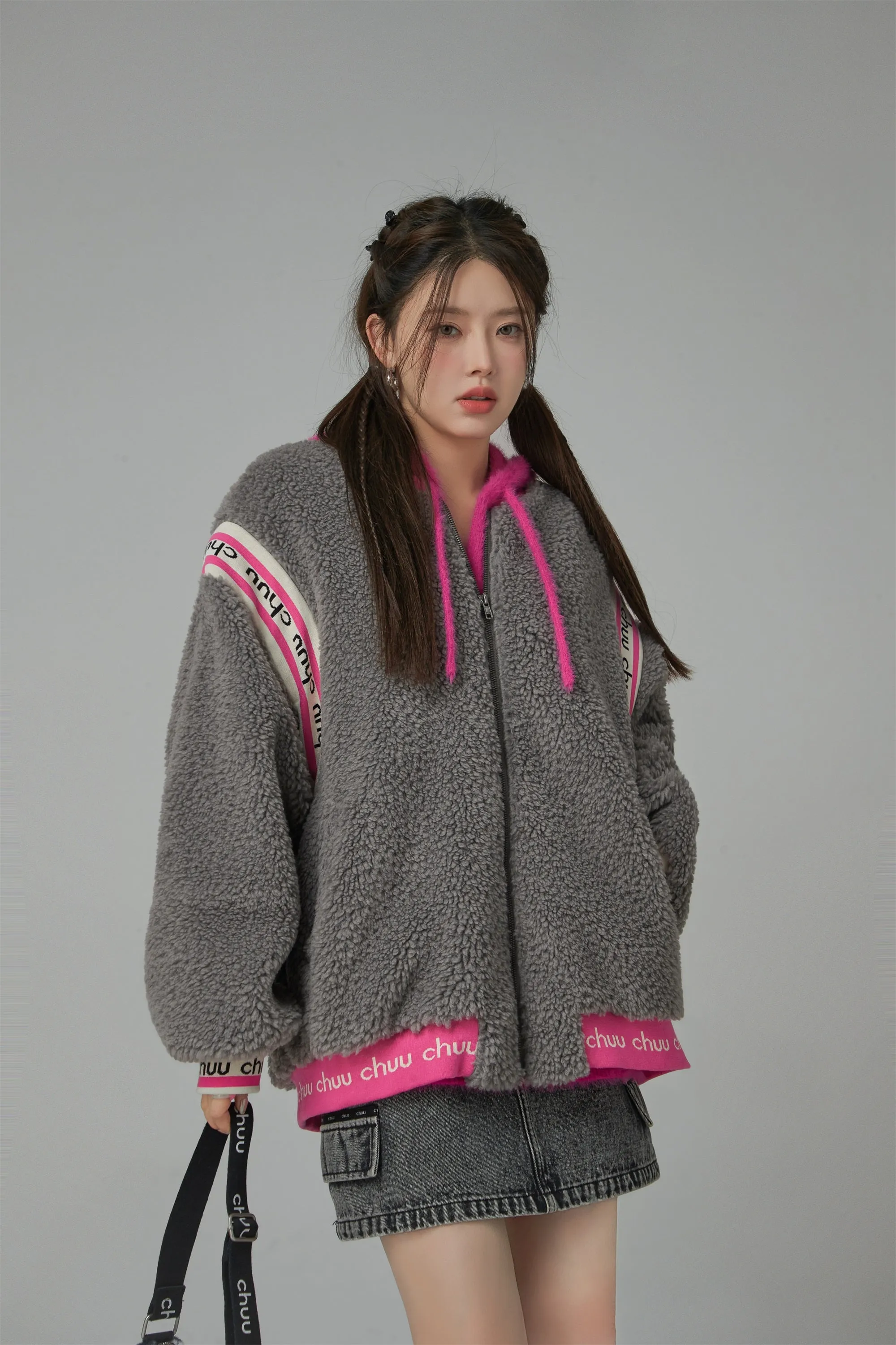 Sheep Fleece Jumper Zip-Up Jacket