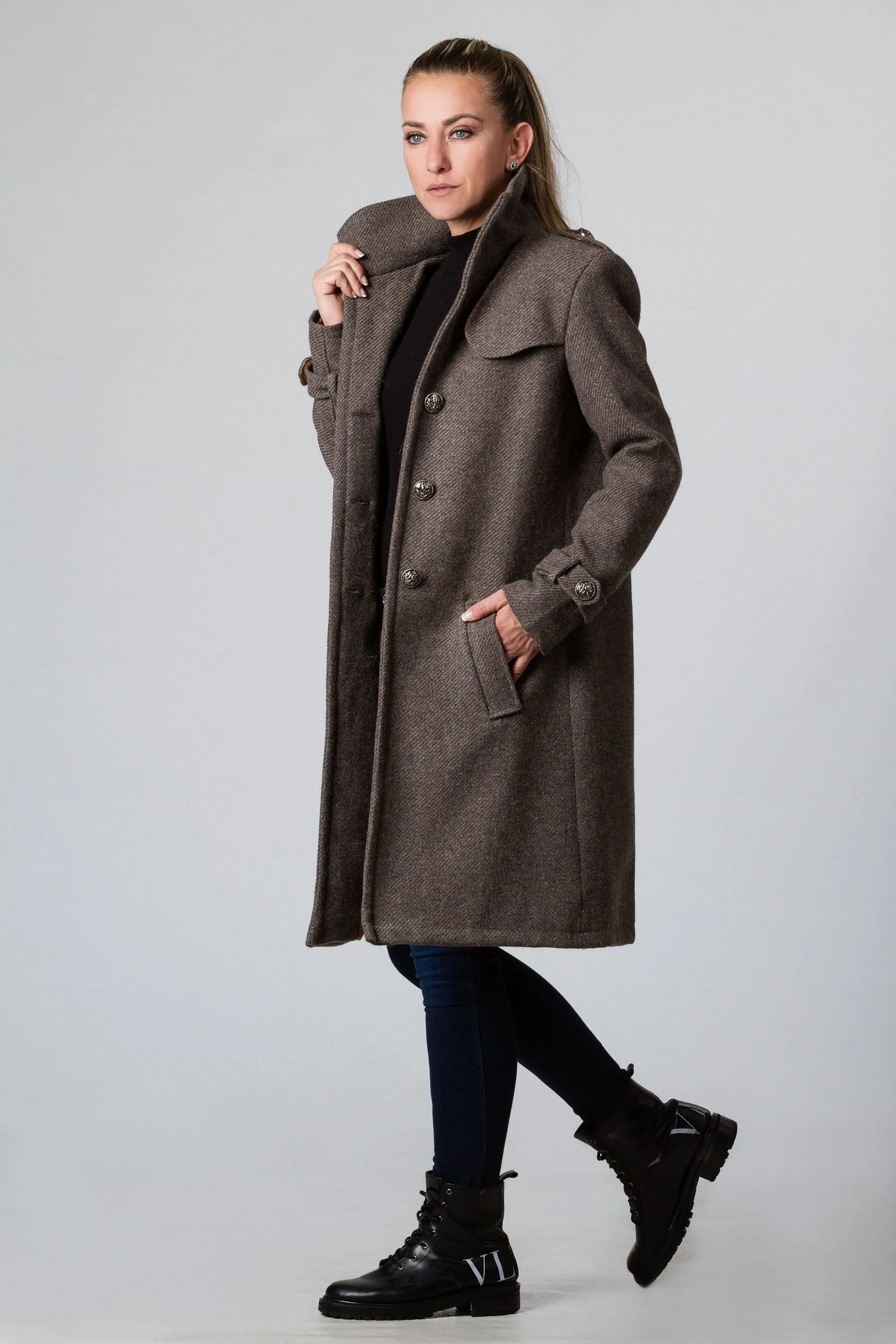 Short Wool Coat