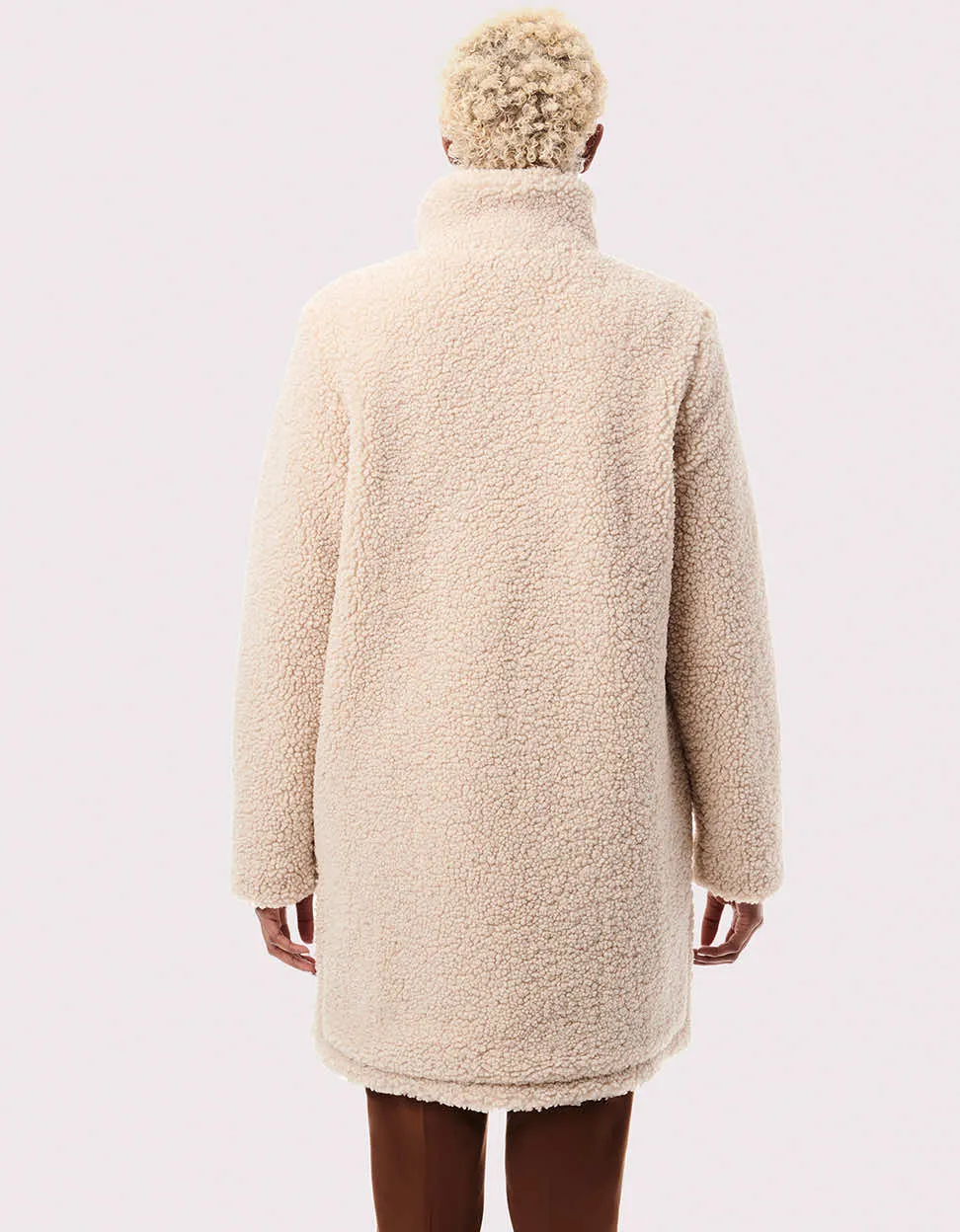 Teddy Touch Vegan Fur Coat
