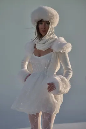 The Ivory Ice Skate Home Cardi